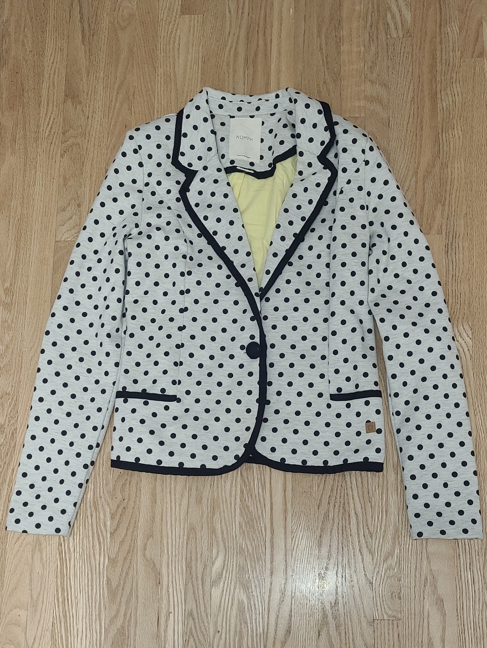 Polka Dot Blazer